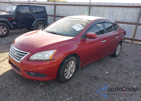 2015 Nissan Sentra Sv from USA, damaged, VIN 3N1AB7AP0FY356498